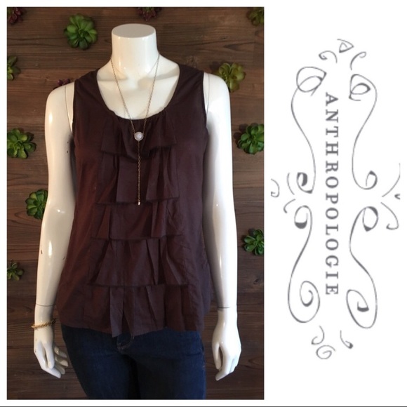 Anthropologie Tops - Fei Ruffle Tank